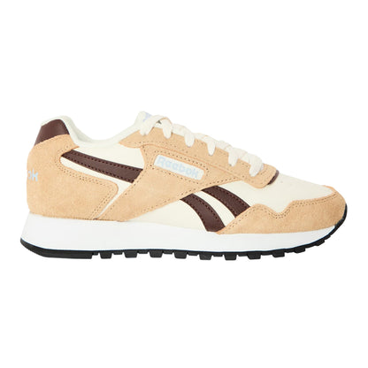 Chalk-Tan - Front - Reebok Childrens-Kids Glide Logo Trainers