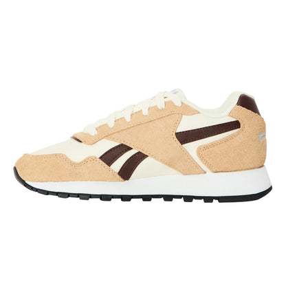 Chalk-Tan - Back - Reebok Childrens-Kids Glide Logo Trainers