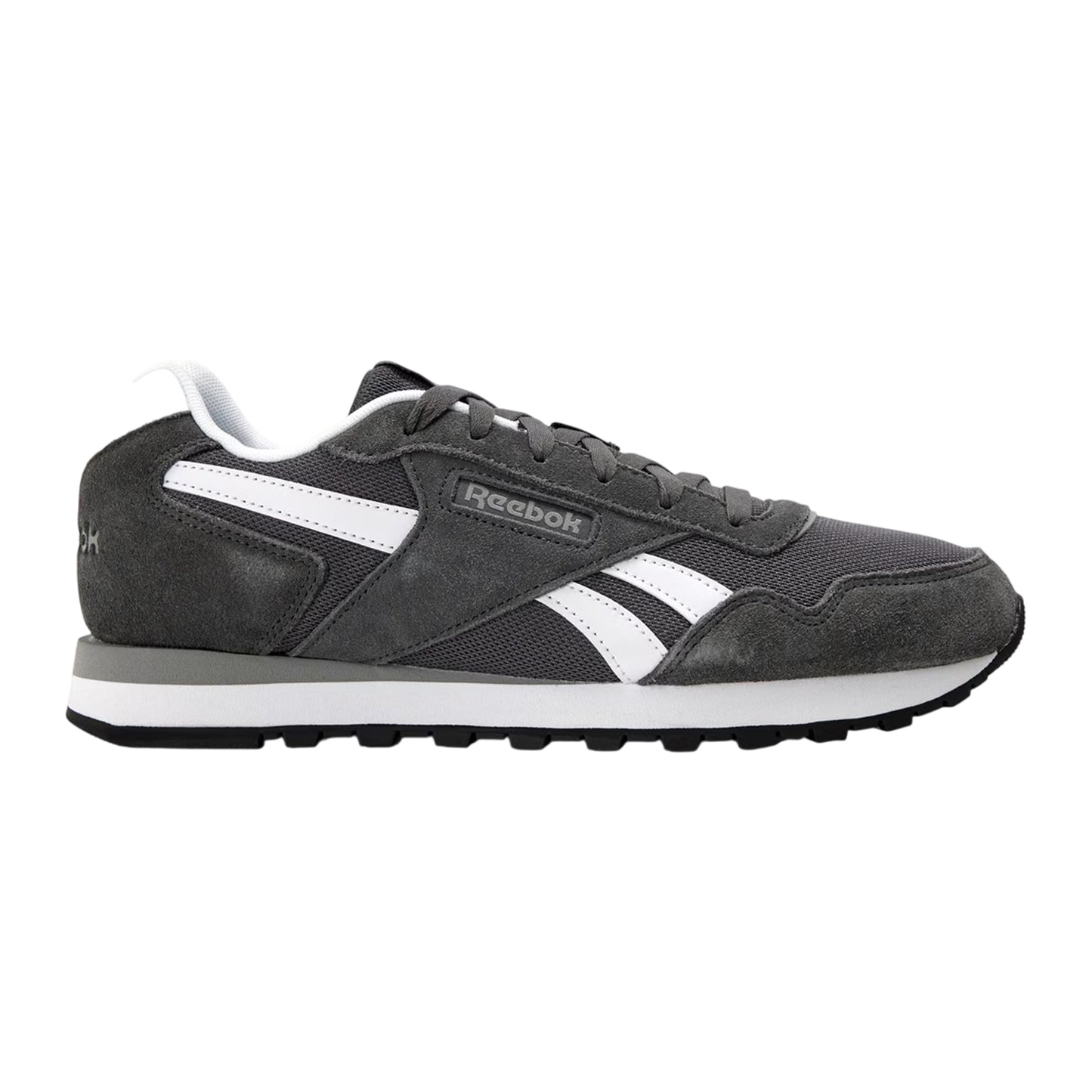 Grey Five-White - Front - Reebok Childrens-Kids Glide Logo Trainers
