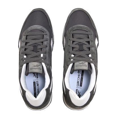 Grey Five-White - Side - Reebok Childrens-Kids Glide Logo Trainers