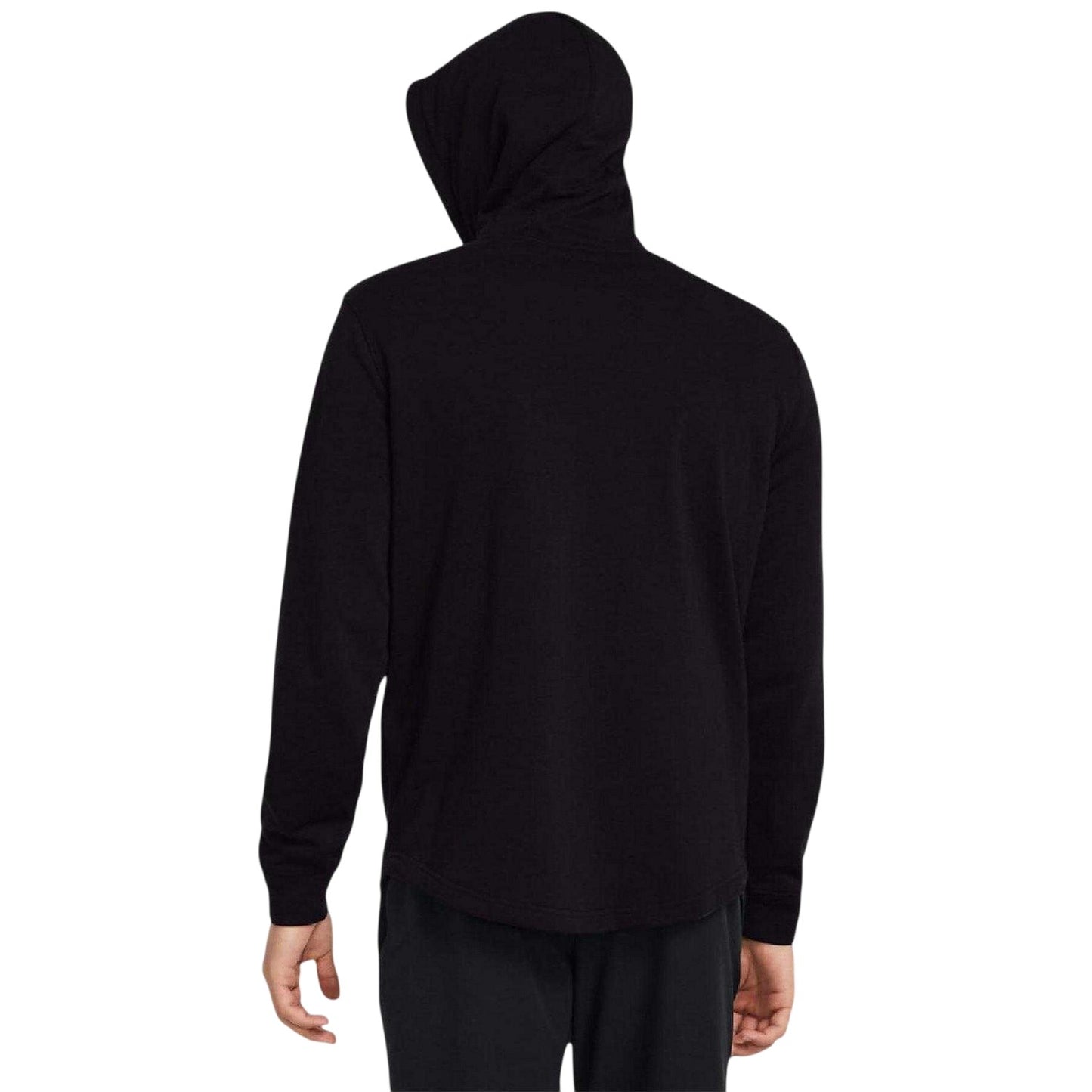 Black - Side - Under Armour Mens French Terry Hoodie