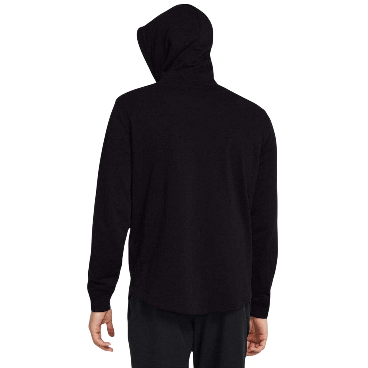 Black - Side - Under Armour Mens French Terry Hoodie