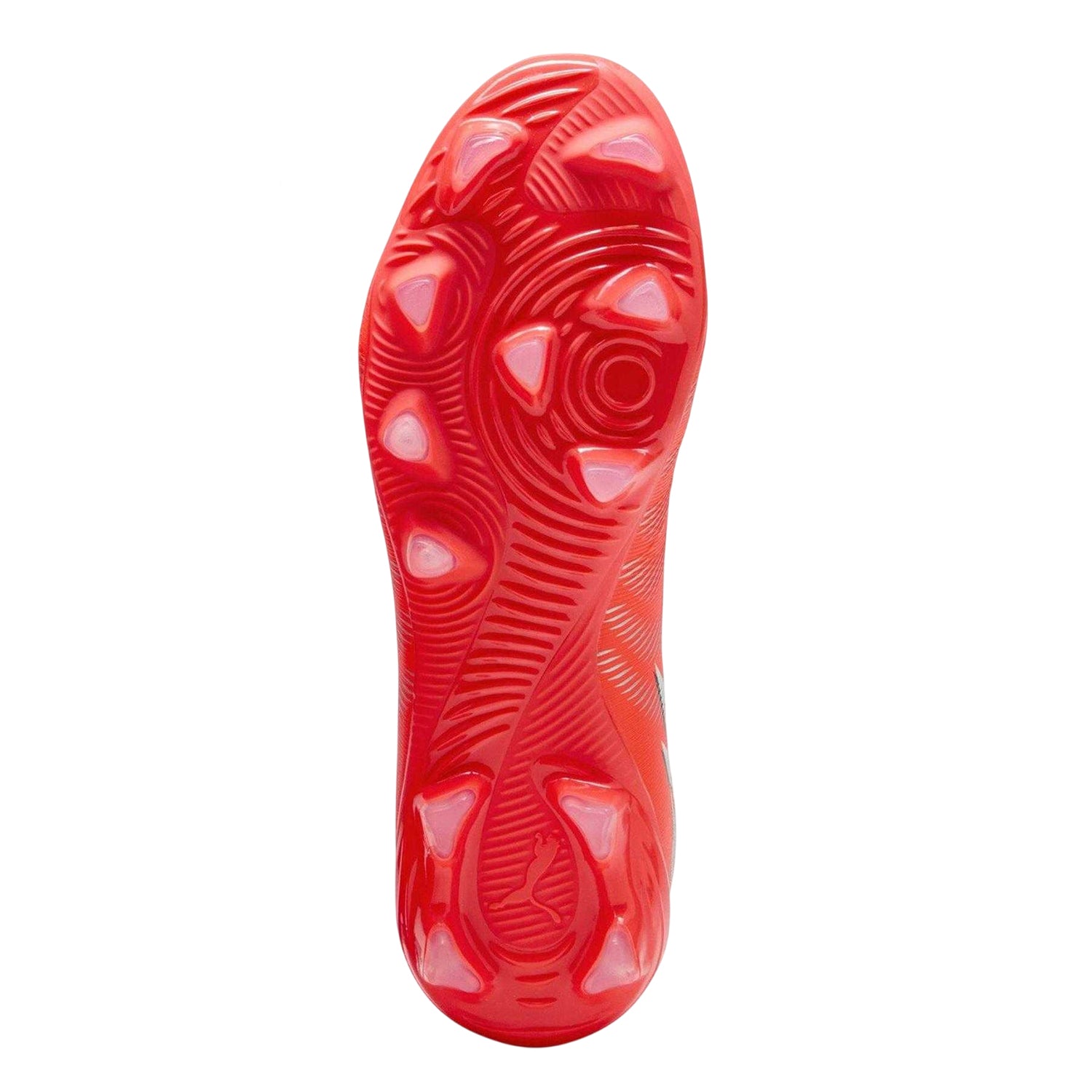Red-Silver - Lifestyle - Puma Womens-Ladies Future 9 Play Firm Ground Football Boots