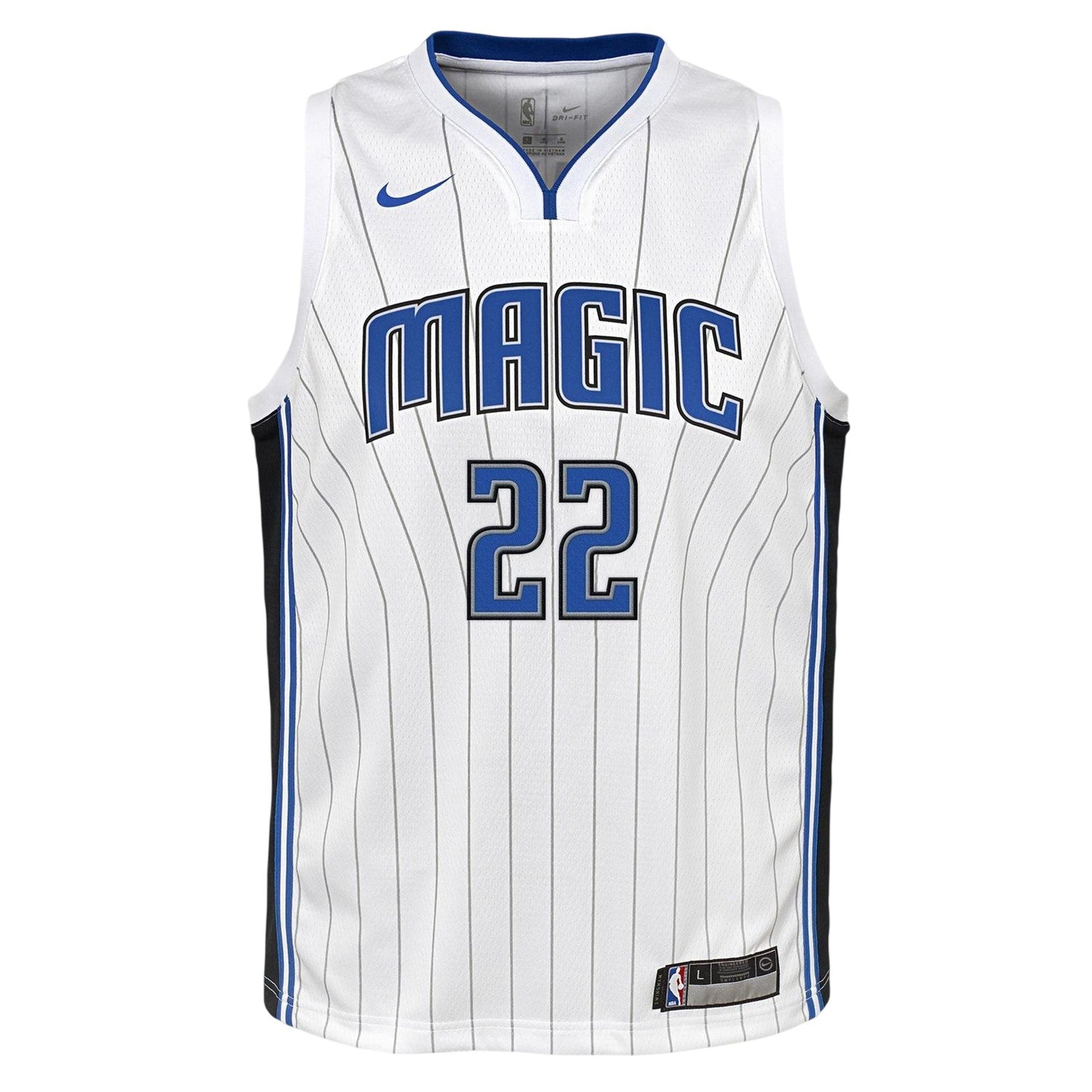 White - Front - Nike Childrens-Kids Wagner Orlando Magic Team Basketball Jersey