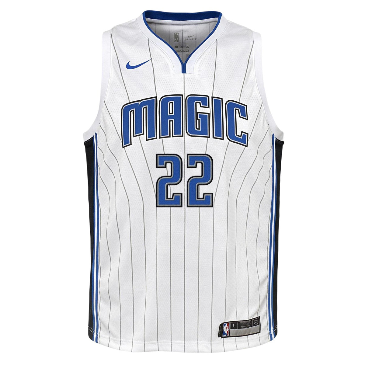 White - Front - Nike Childrens-Kids Wagner Orlando Magic Team Basketball Jersey