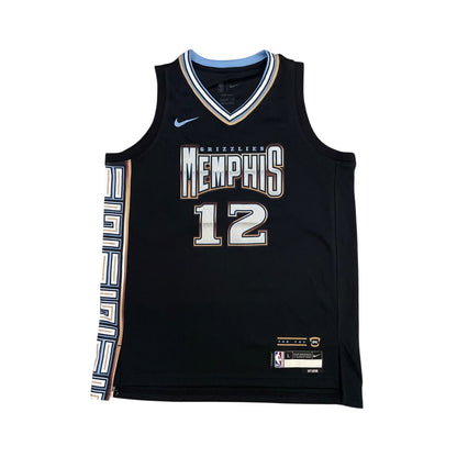 Black - Front - Nike Childrens-Kids Morant Memphis Grizzlies Basketball Jersey