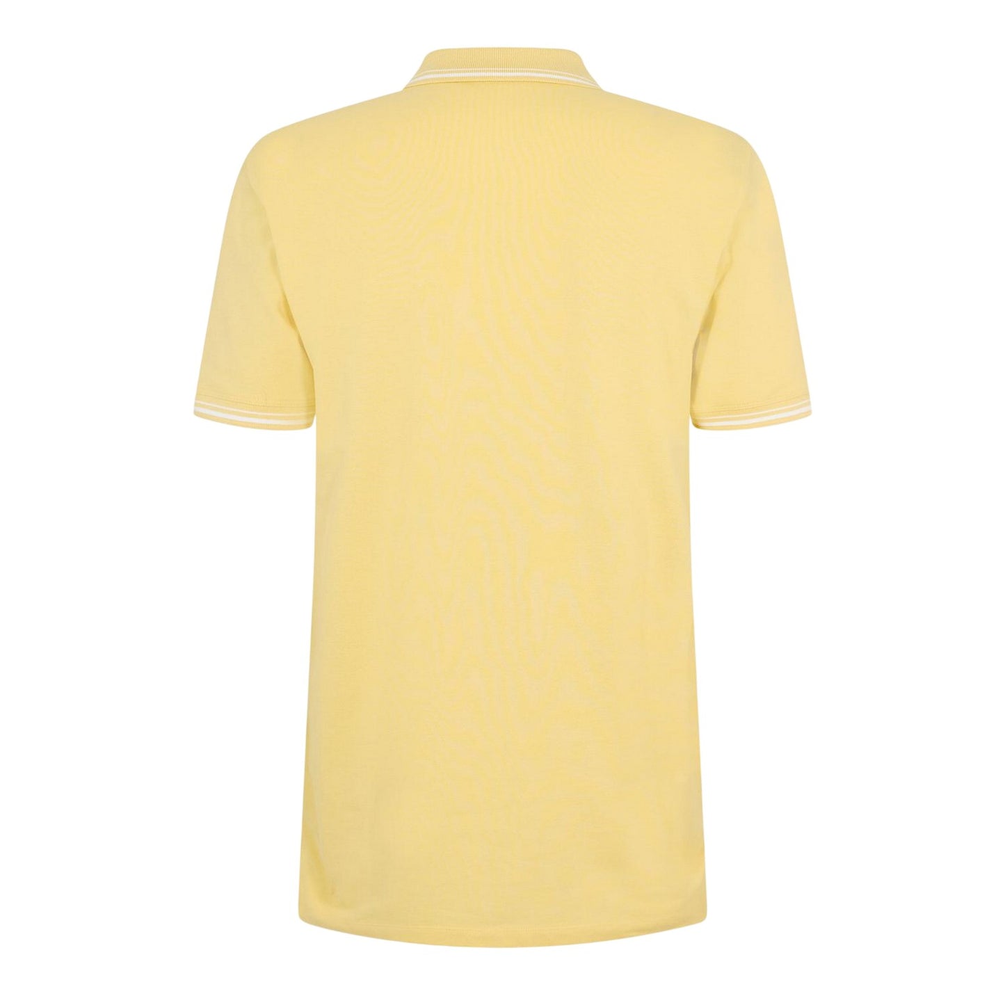 Yellow - Back - Hugo Boss Mens Collared Polo Shirt