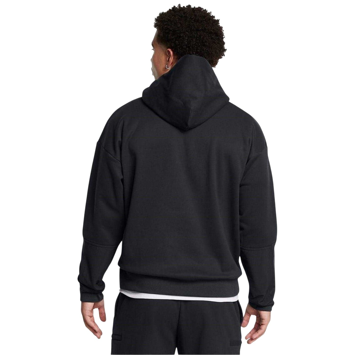 Triple Black - Back - Under Armour Mens Curry DNA Hoodie