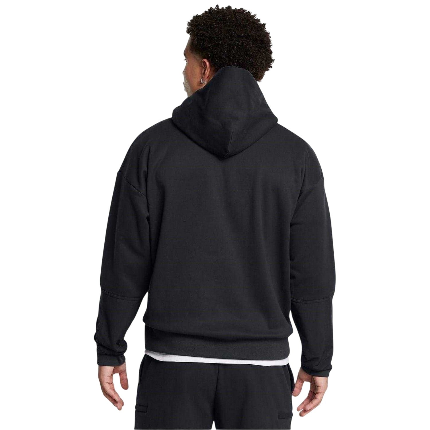 Triple Black - Back - Under Armour Mens Curry DNA Hoodie
