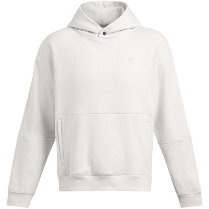 White - Front - Under Armour Mens Curry DNA Hoodie