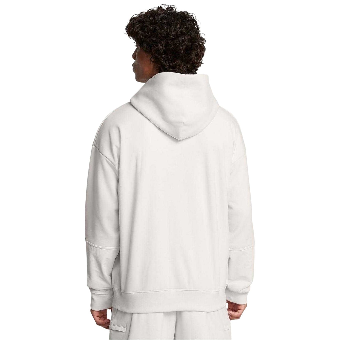 White - Back - Under Armour Mens Curry DNA Hoodie