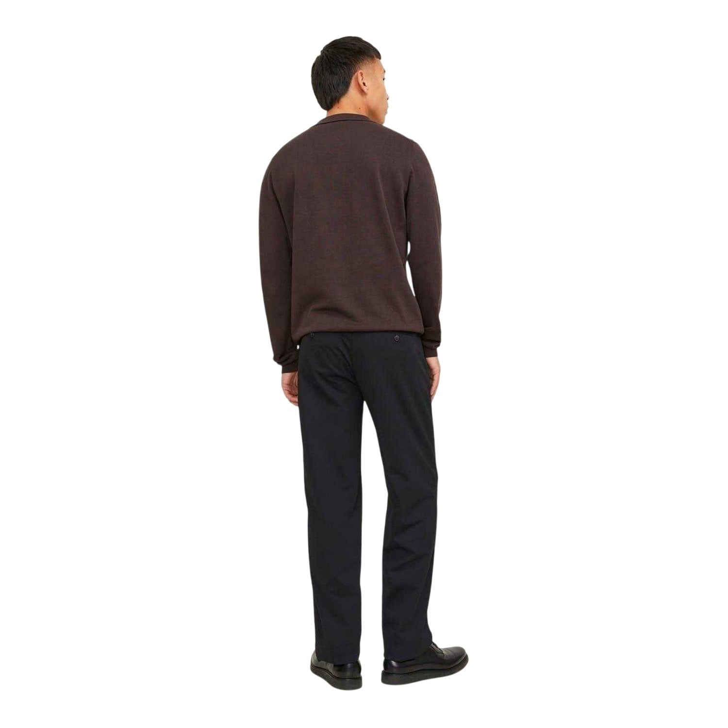 Black - Back - Jack And Jones Mens Pierre Chinos