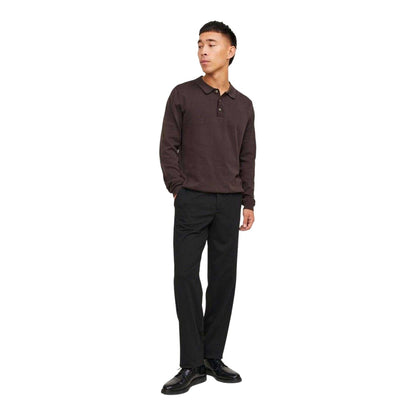 Black - Side - Jack And Jones Mens Pierre Chinos