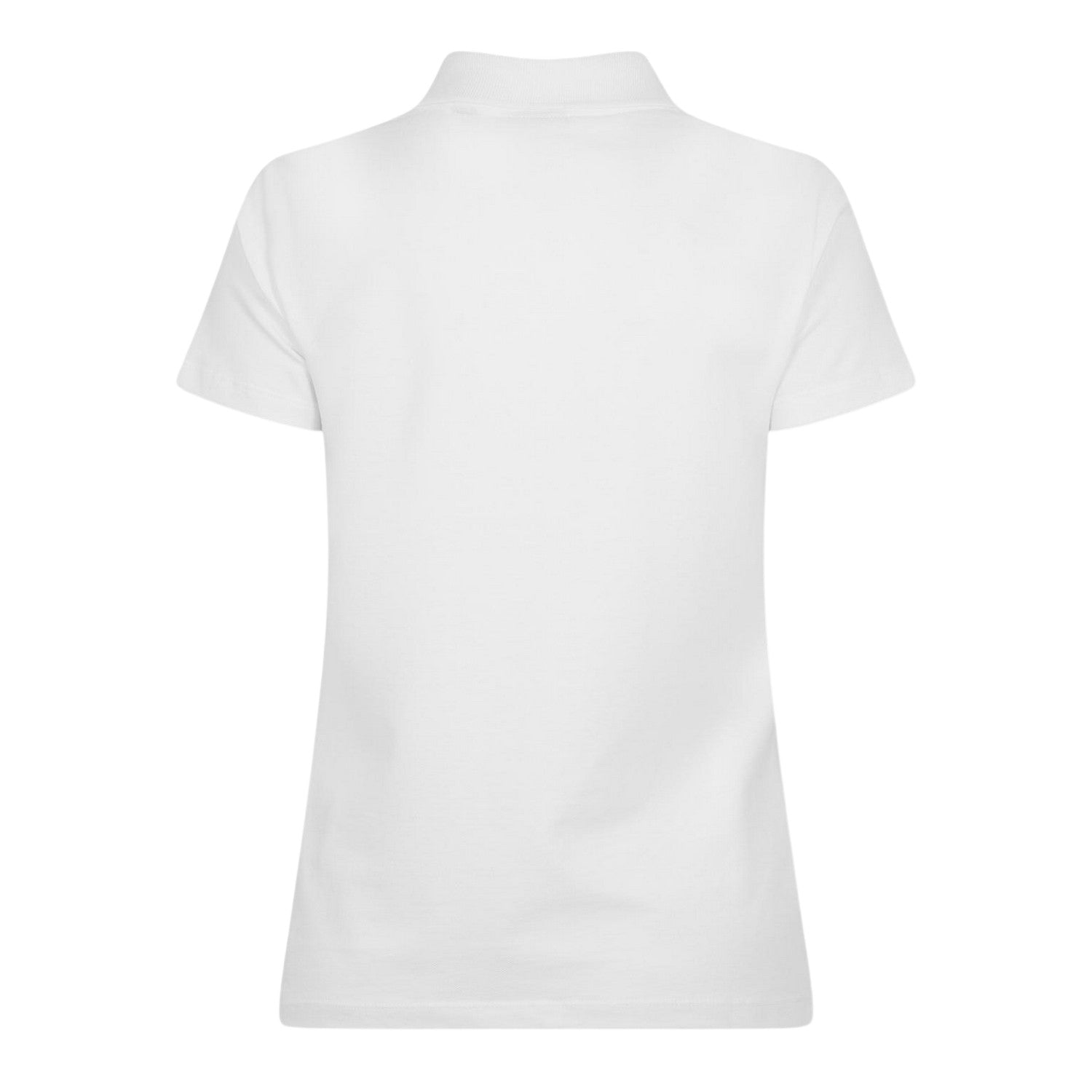 White - Back - Lyle & Scott Womens-Ladies Regular Short-Sleeved Polo Shirt