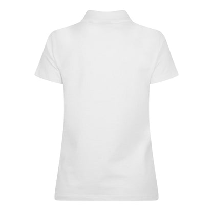 White - Back - Lyle & Scott Womens-Ladies Regular Short-Sleeved Polo Shirt