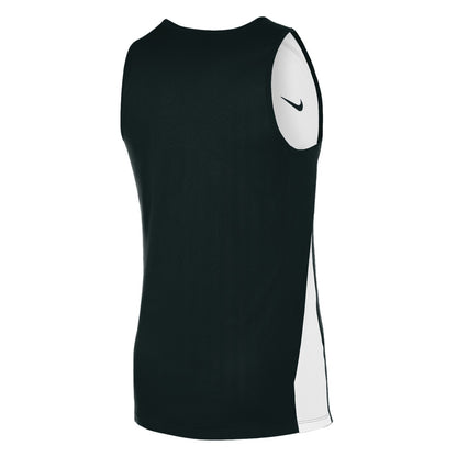 Black-White - Side - Nike Mens Reversible Basketball Jersey