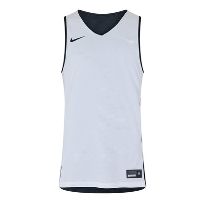 Black-White - Front - Nike Mens Reversible Basketball Jersey