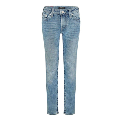 Blue - Front - True Religion Mens Curve Skinny Jeans