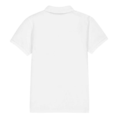 White - Back - Napapijri Childrens-Kids Elbas 5 Logo Polo Shirt