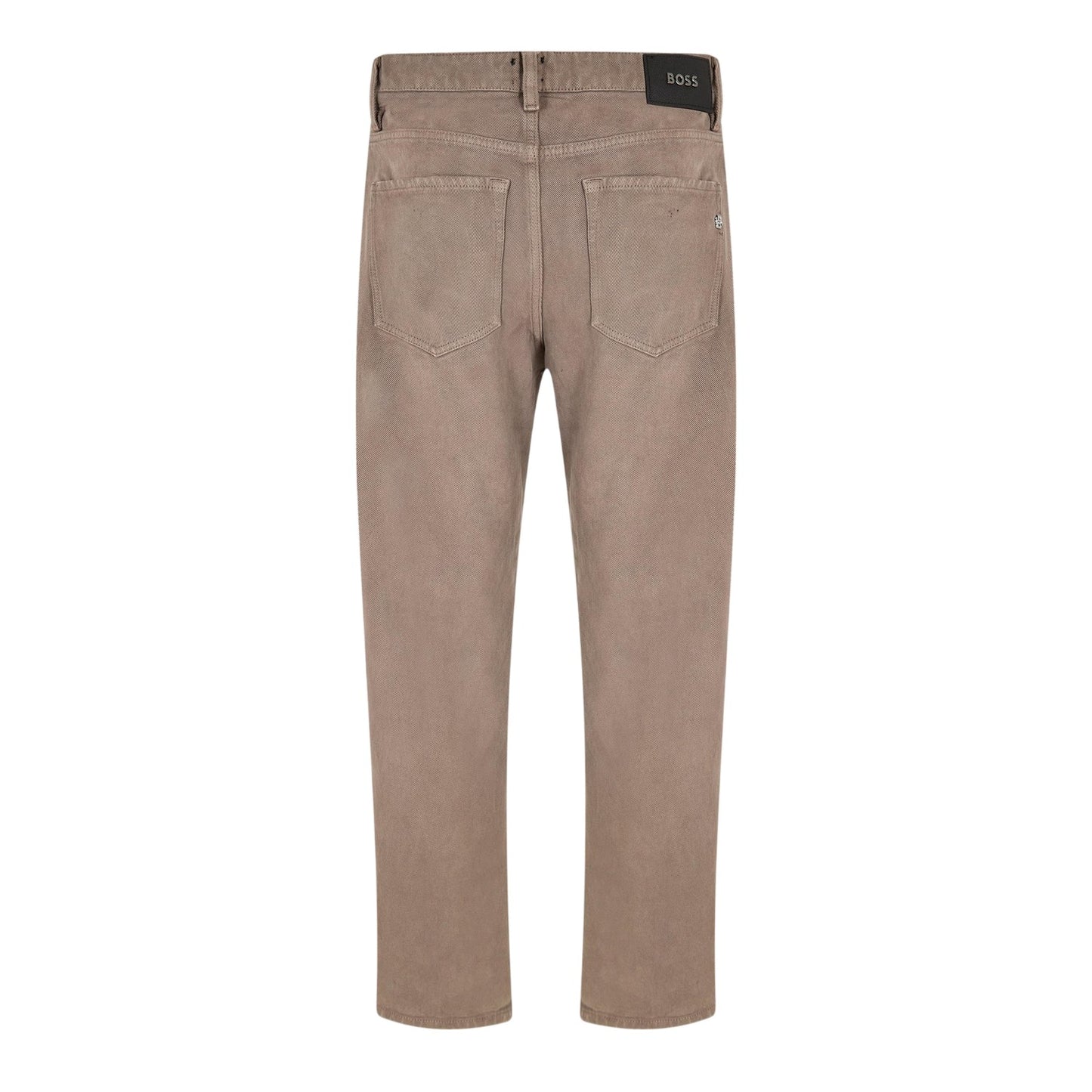 Khaki Brown - Pack Shot - Boss Mens Atacama Denim Slim Jeans