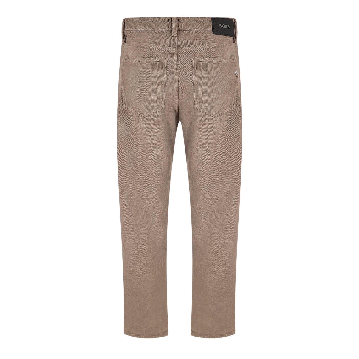 Khaki Brown - Pack Shot - Boss Mens Atacama Denim Slim Jeans