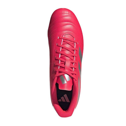 White-Black - Front - Adidas Mens Kakari Soft Ground Rugby Boots