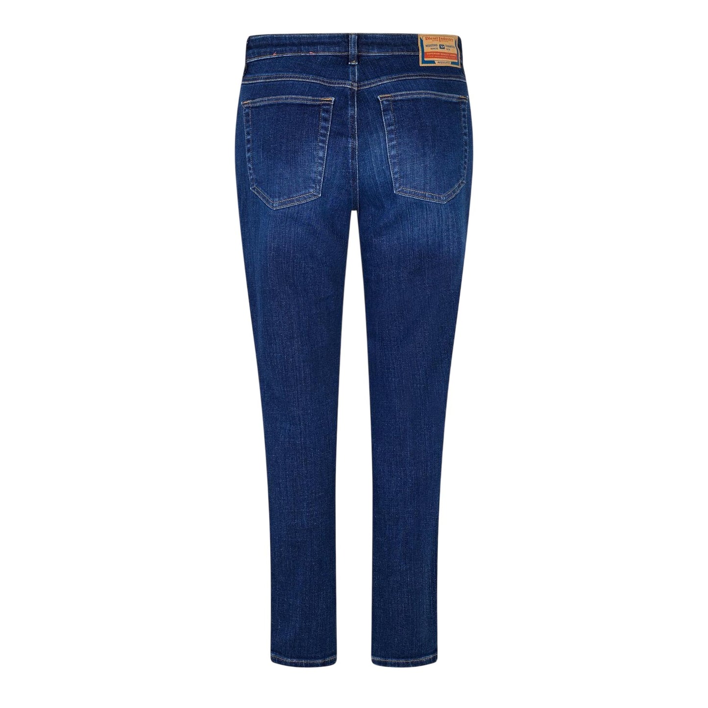 Blue Denim - Back - Diesel Womens-Ladies 1984 Slandy High Rise Skinny Jeans