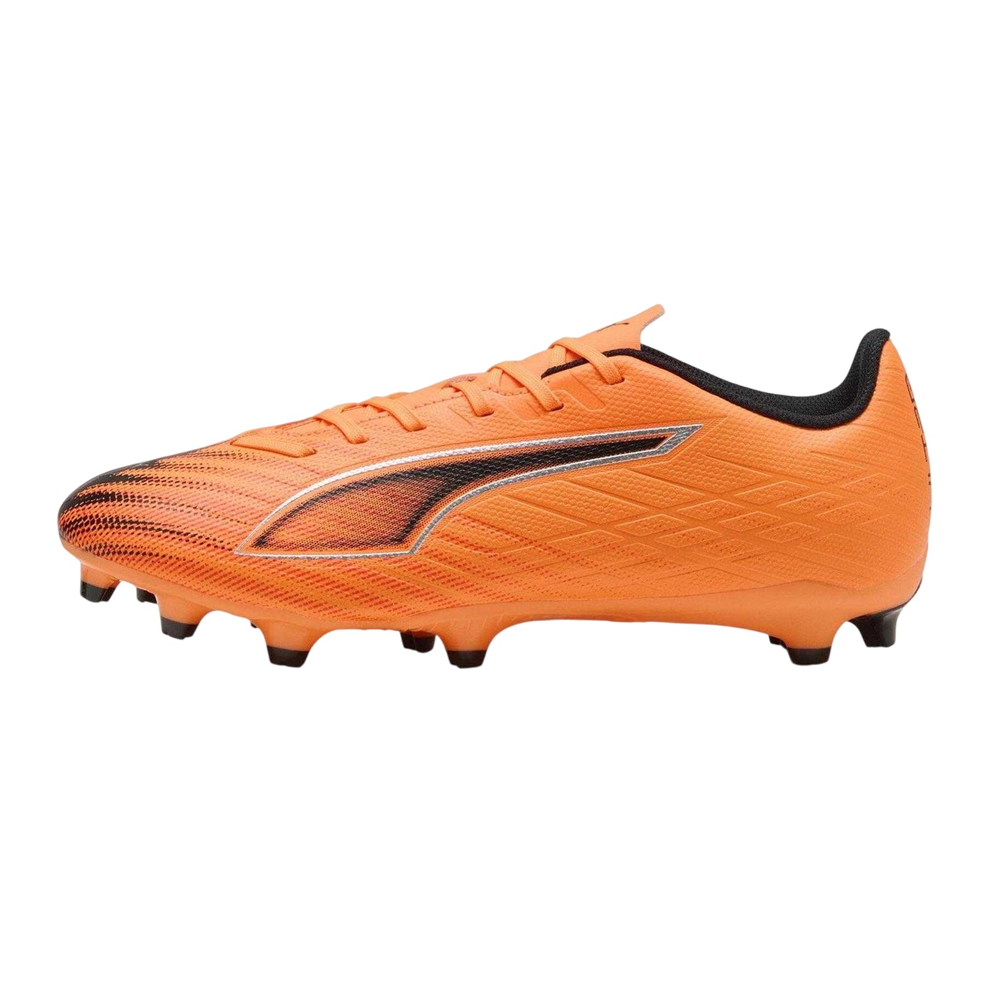 Orange-Black - Back - Puma Mens Ultra 6 Play Firm Ground Football Boots