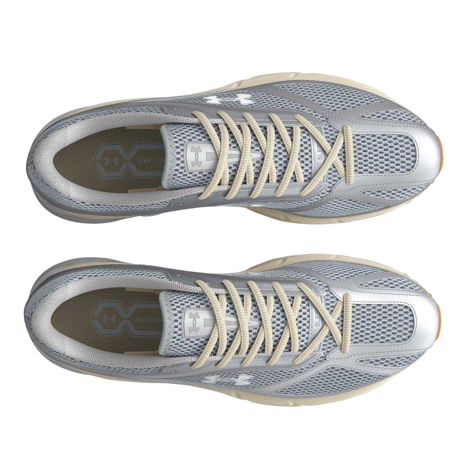 Grey - Lifestyle - Under Armour Mens HOVR Road Running Shoes