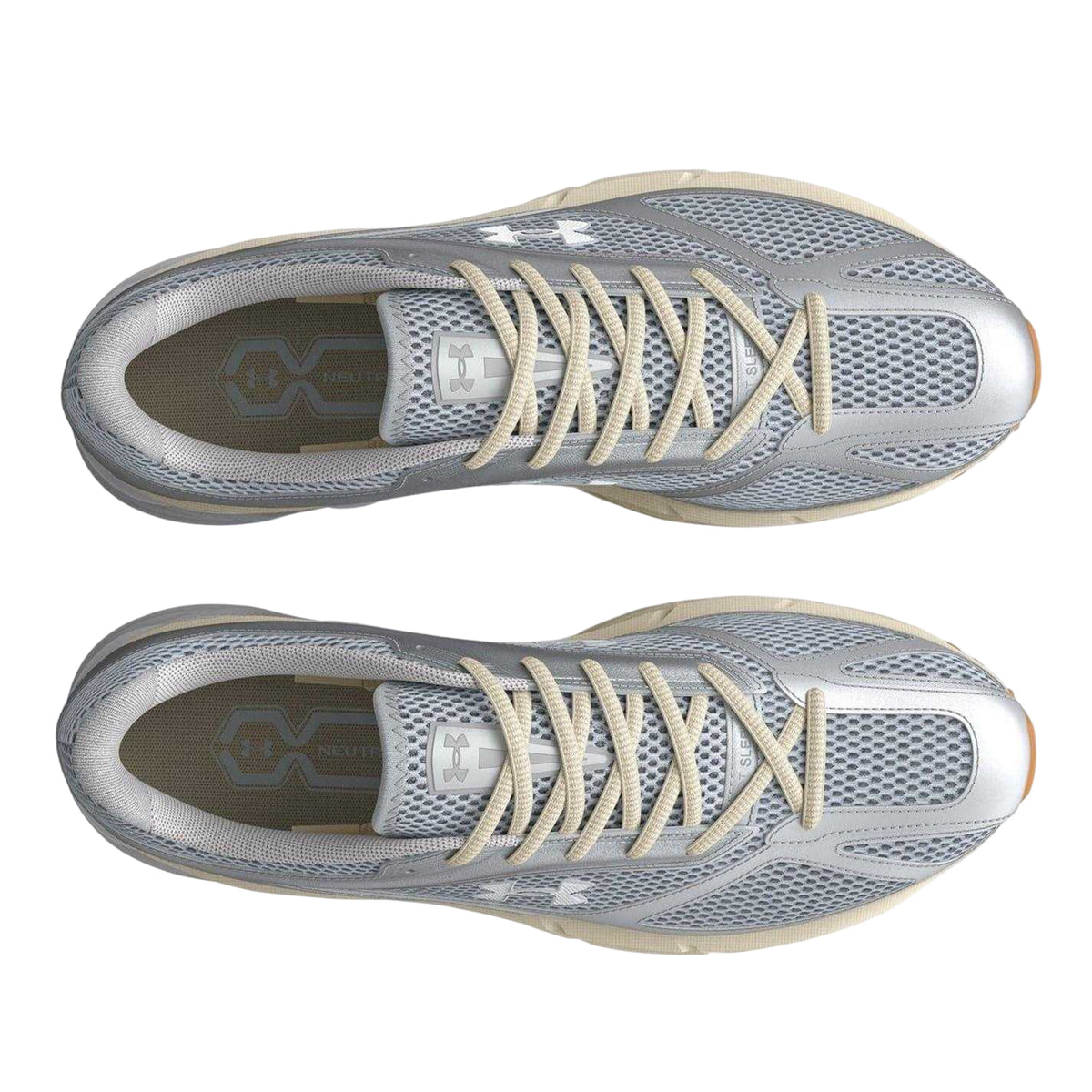 Grey - Lifestyle - Under Armour Mens HOVR Road Running Shoes