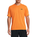 Orange - Side - Under Armour Mens Tech Utility Short-Sleeved T-Shirt