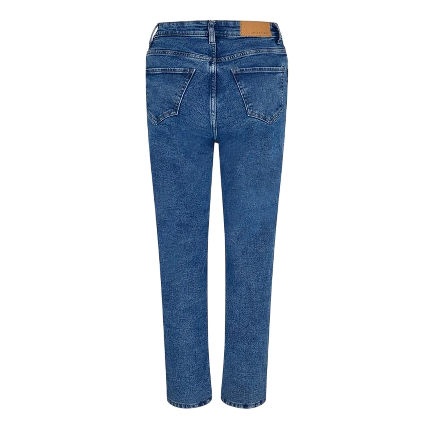 Denim Blue - Back - Noisy May Womens-Ladies High Waist Mom Jeans