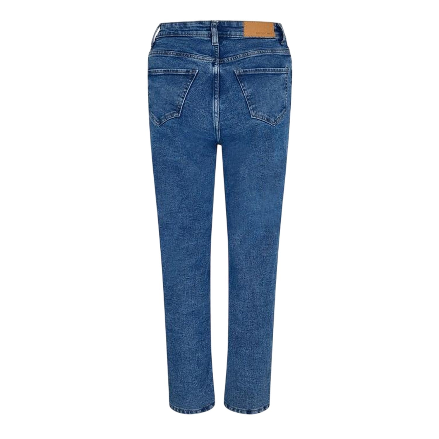 Denim Blue - Back - Noisy May Womens-Ladies High Waist Mom Jeans
