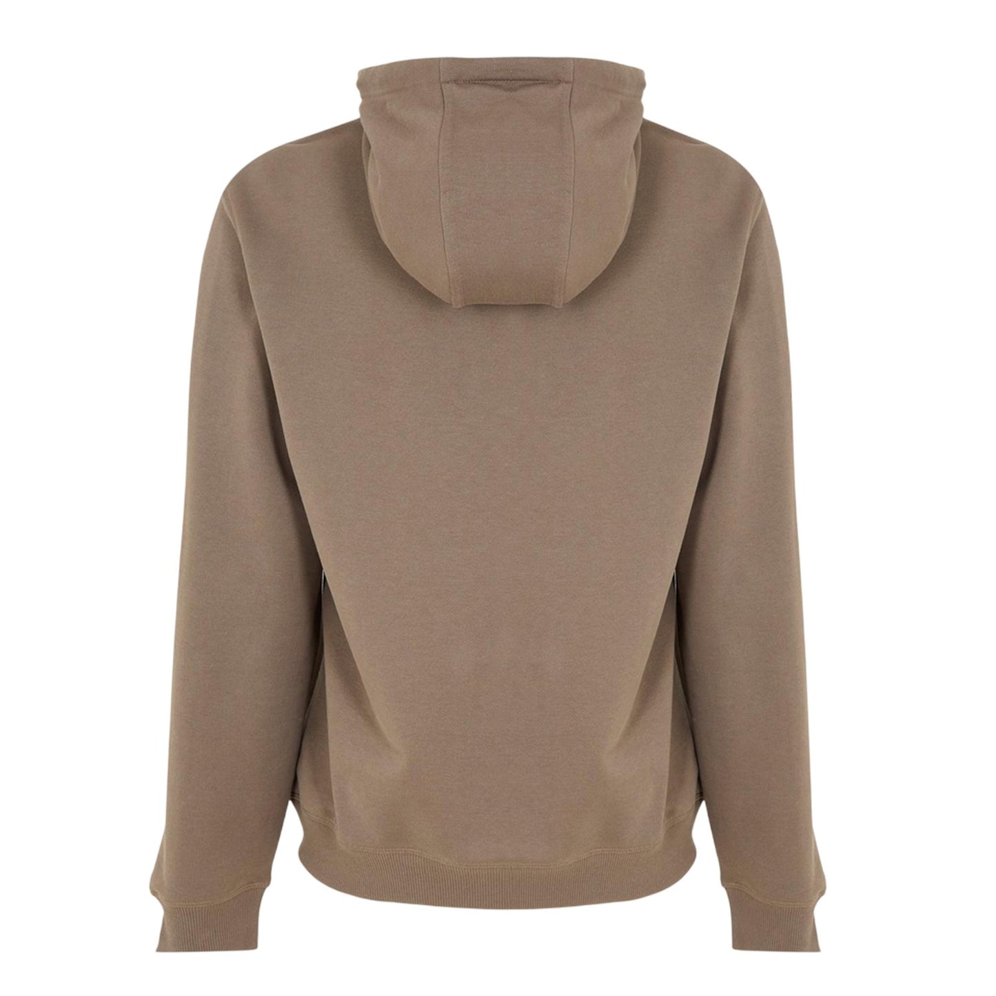 Medium Grey - Front - Hugo Mens Cotton Blend Pullover Hoodie
