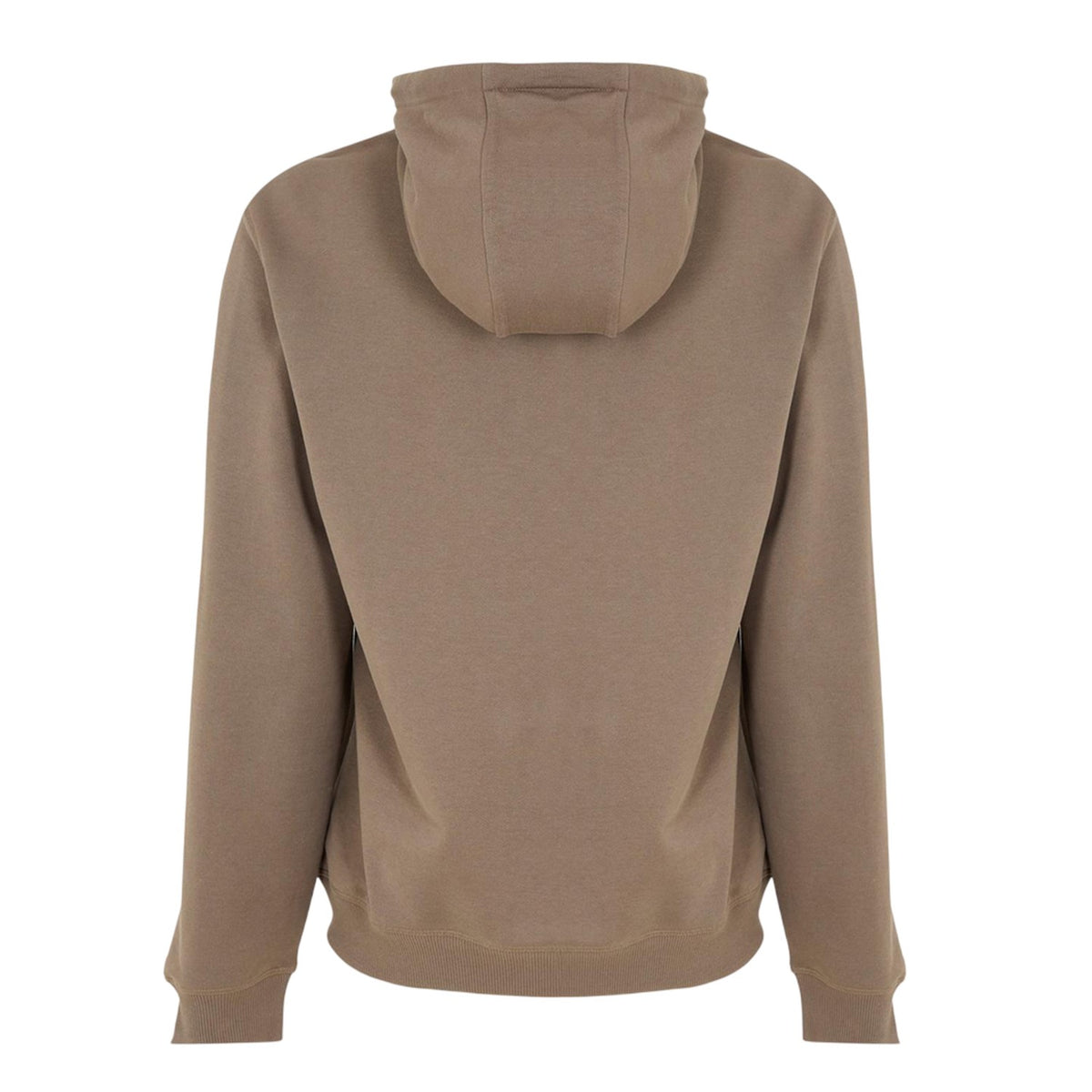 Medium Grey - Front - Hugo Mens Cotton Blend Pullover Hoodie
