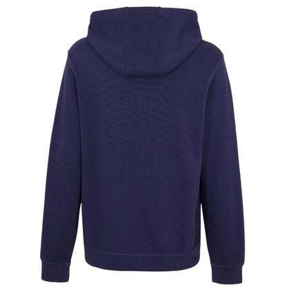 Navy - Back - Hugo Mens Cotton Blend Pullover Hoodie