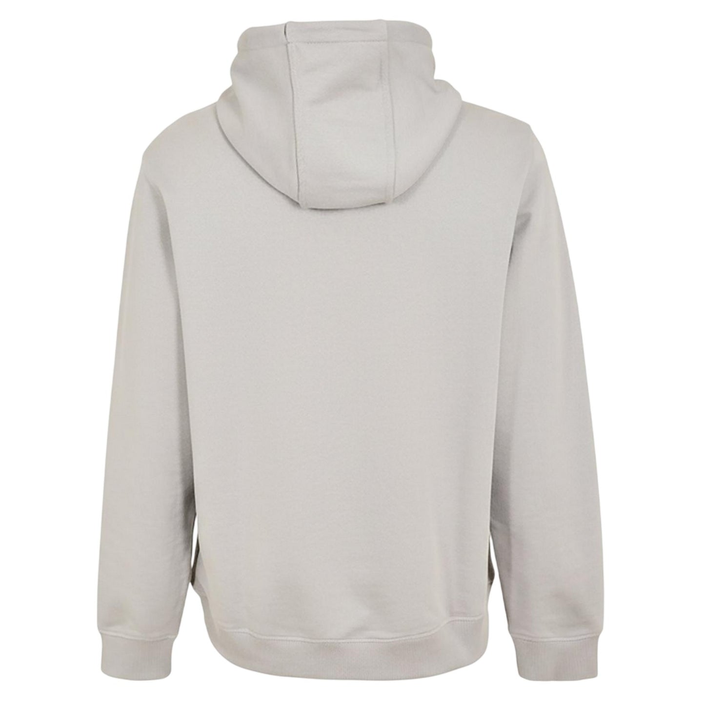Pastel Grey - Back - Hugo Mens Cotton Blend Pullover Hoodie