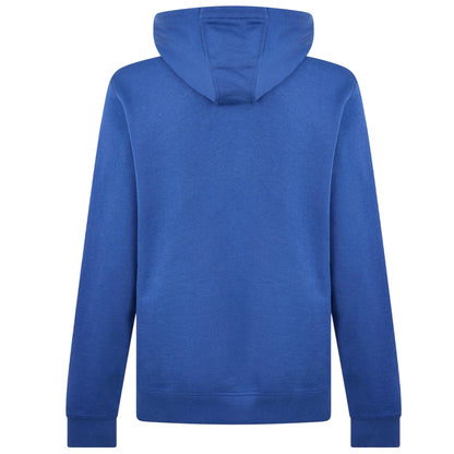 Dark Blue - Back - Hugo Mens Cotton Blend Pullover Hoodie