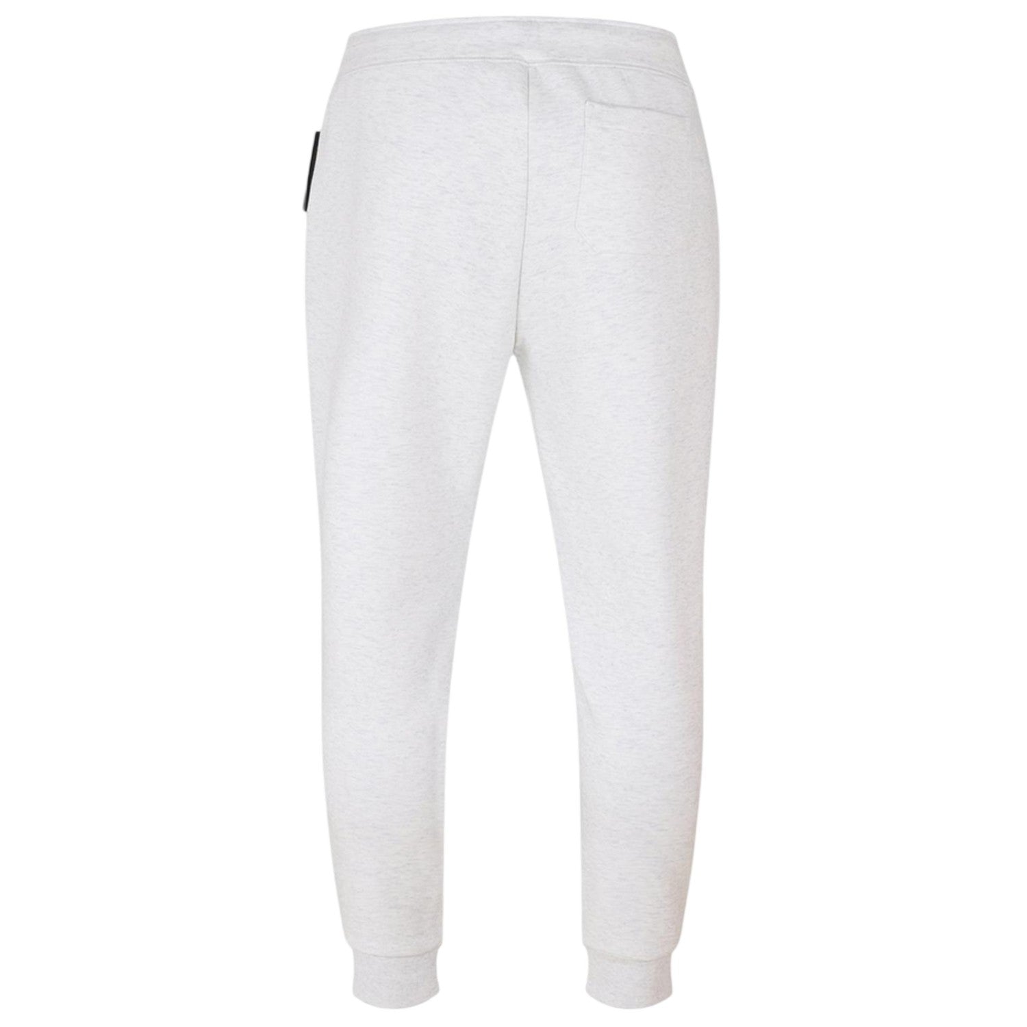 White - Back - Ralph Lauren Mens Heather Plain Slim Joggers
