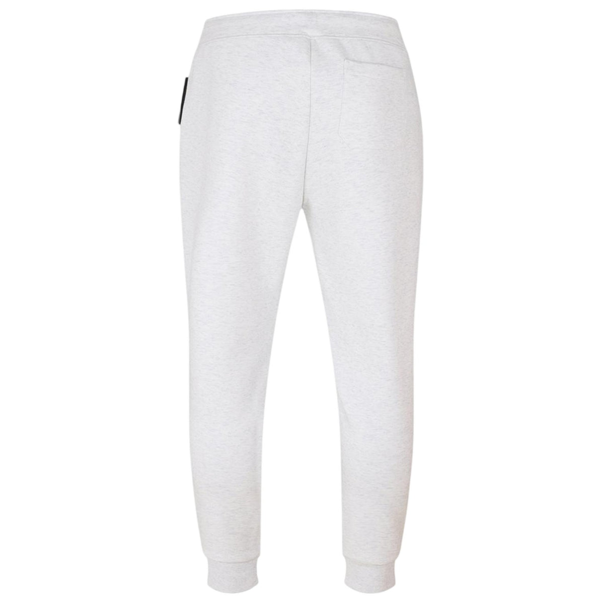White - Back - Ralph Lauren Mens Heather Plain Slim Joggers