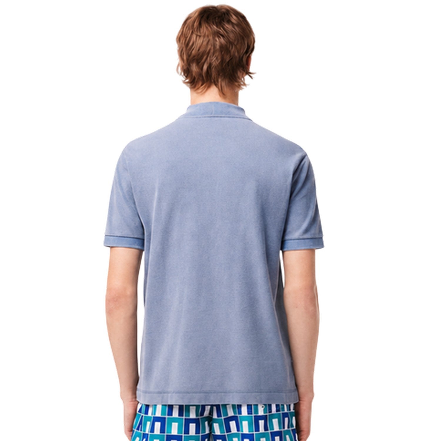 Blue - Back - Lacoste Unisex Adult Tonal Polo Shirt