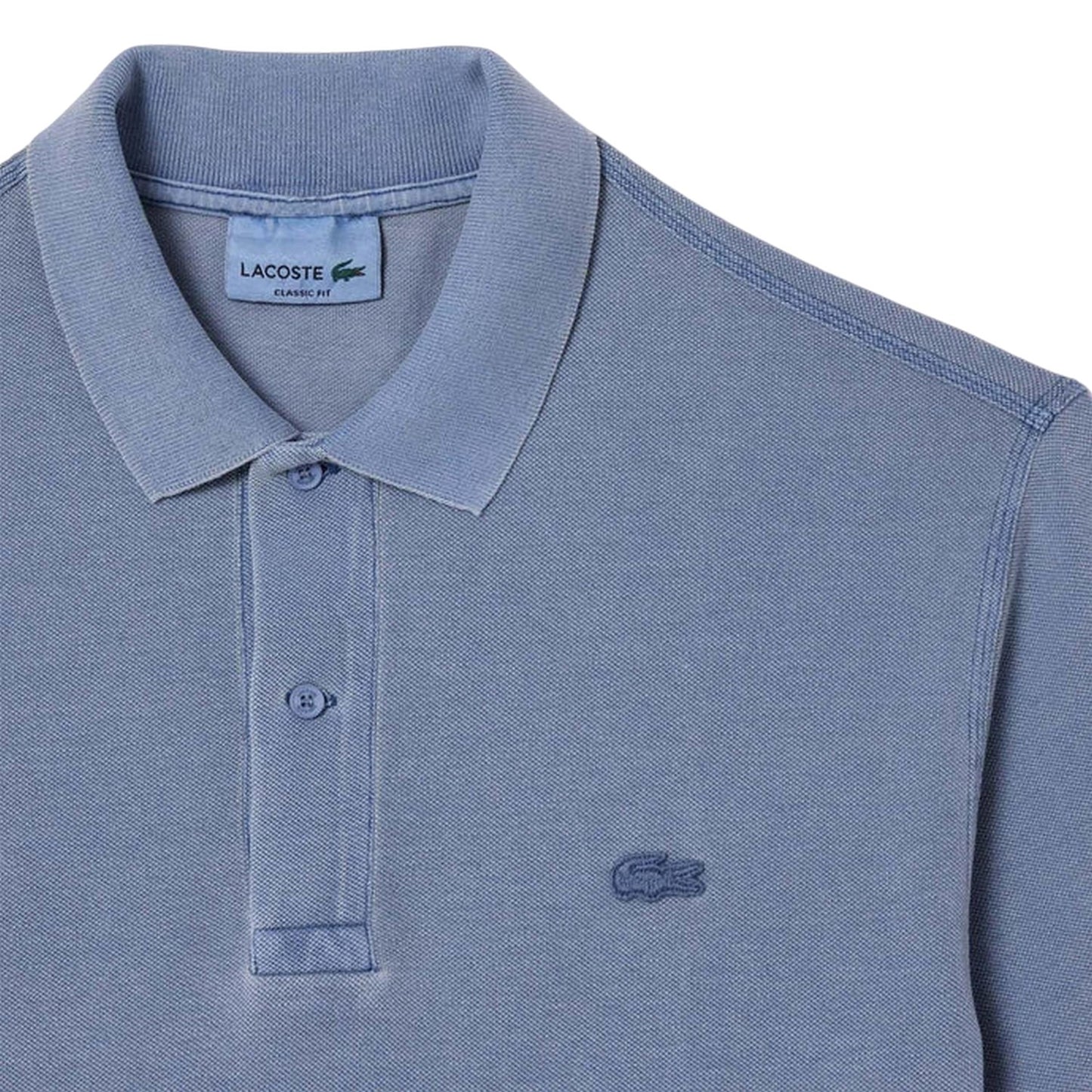 Blue - Side - Lacoste Unisex Adult Tonal Polo Shirt