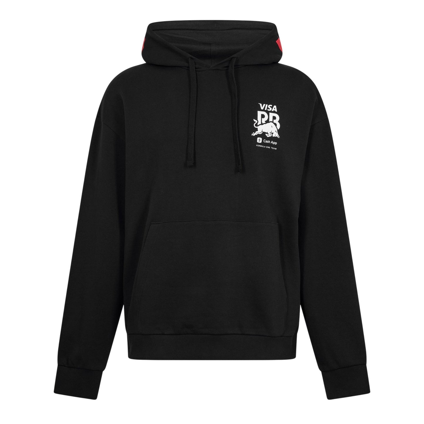 Black - Front - Hugo Mens Drop Shoulder Drawstring Hoodie