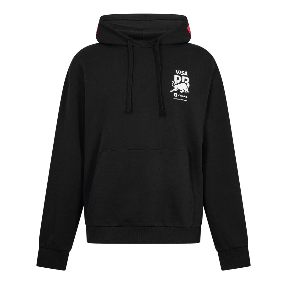 Black - Front - Hugo Mens Drop Shoulder Drawstring Hoodie