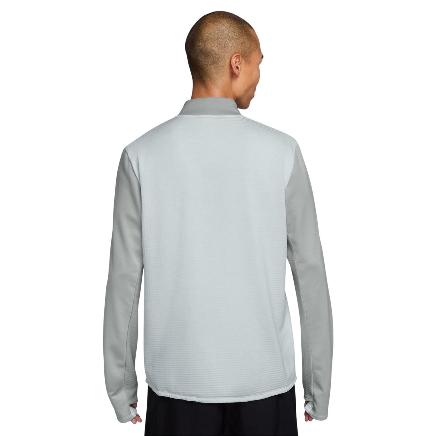 Platinum - Back - Nike Mens Pacer Dri-FIT Quarter Zip Top