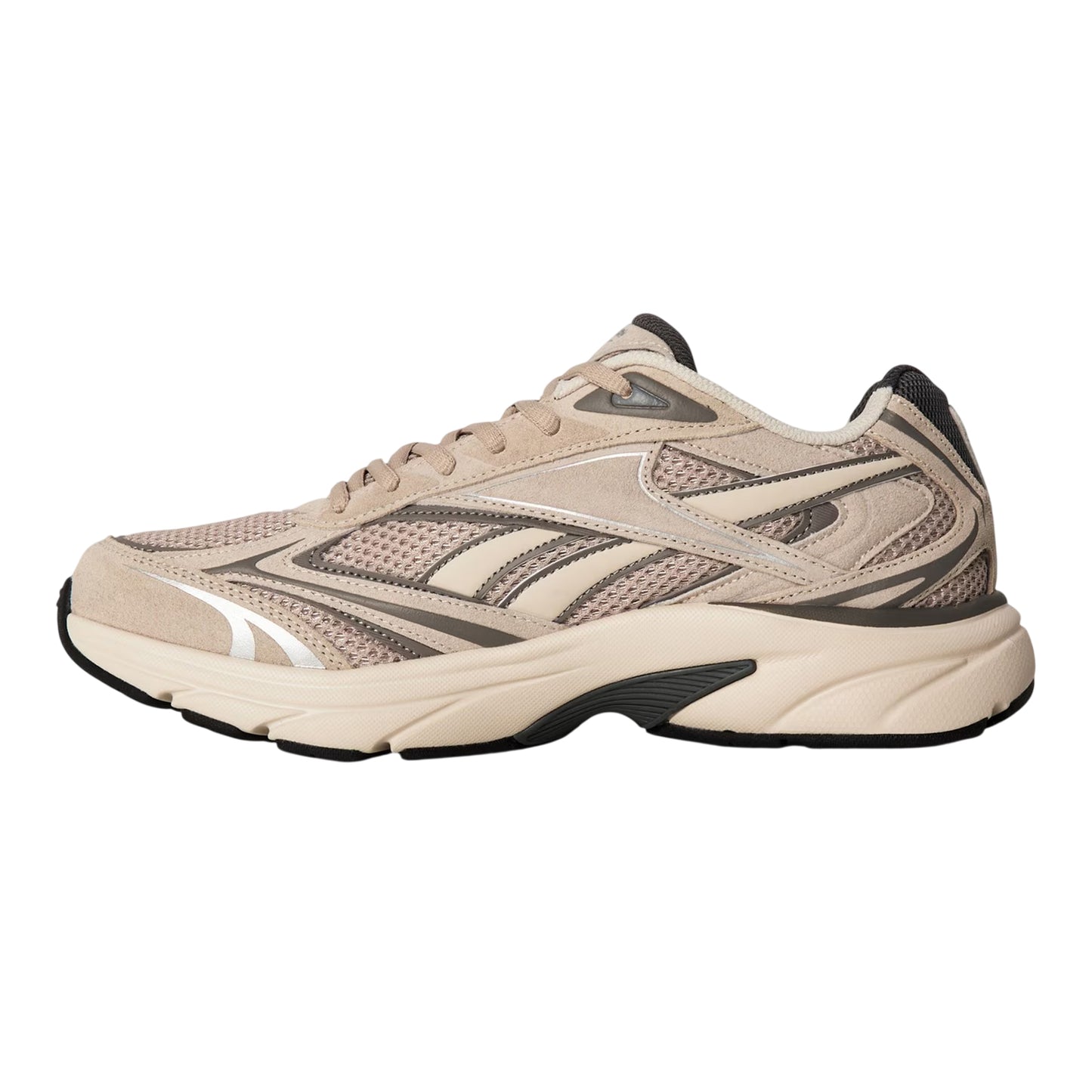 Grey-Driftwood - Back - Reebok Mens Belwave Trainers