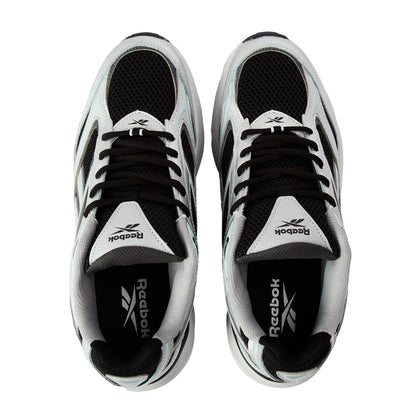 Silver-Black - Side - Reebok Mens Belwave Trainers