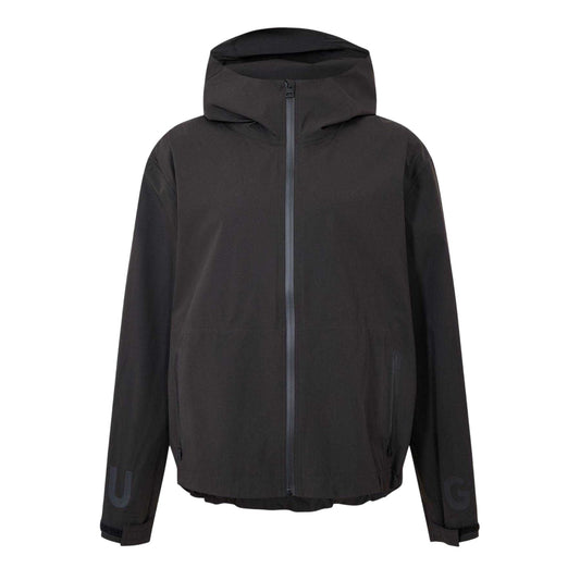Black - Front - Hugo Mens Dabatag Full Zip Hoodie
