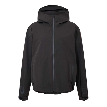 Black - Front - Hugo Mens Dabatag Full Zip Hoodie