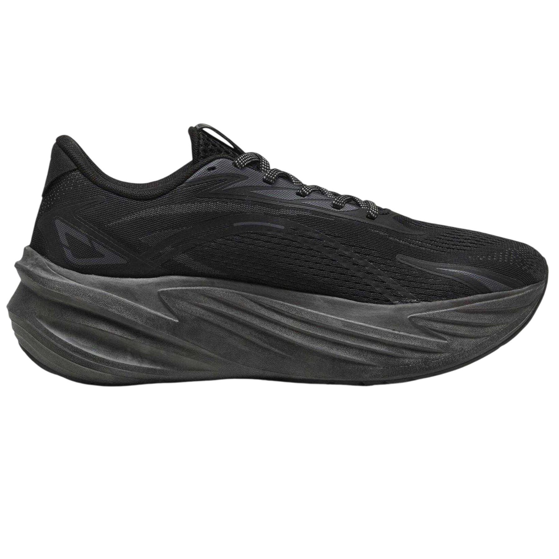Triple Black - Front - Puma Mens Pro Running Trainers